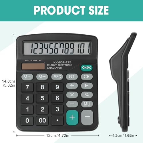 YesBes calculator solar panel and battery compartment
