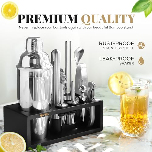 Full view of MixMate bar set in gift packaging
