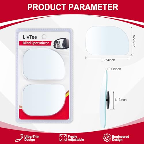 LivTee HD Glass frameless mirror