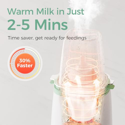 Momcozy bottle warmer digital display panel