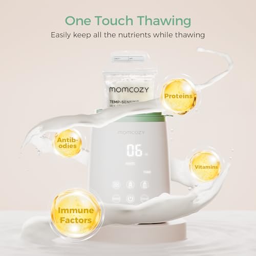 Interior view of Momcozy bottle warmer