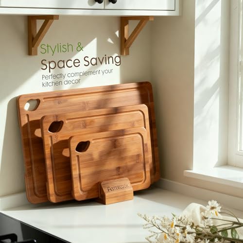 Astercook cutting board used as charcuterie platter