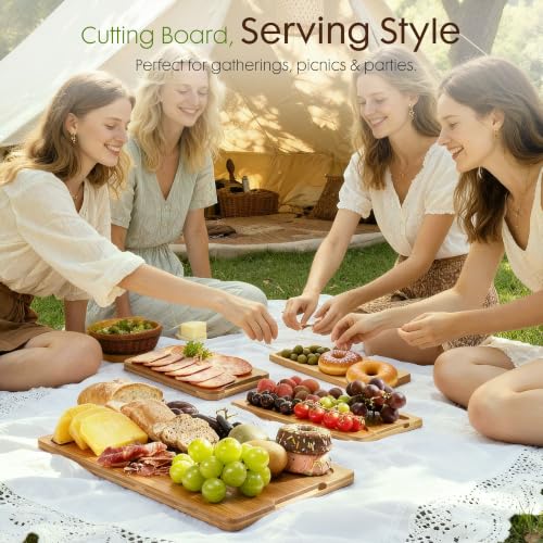 Astercook cutting boards organized in space-saving stand