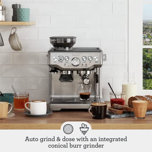 Breville Barista Express integrated bean hopper