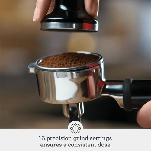 Breville BES870XL stainless steel portafilter and tamper