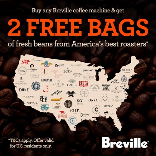 Breville BES870XL side profile with water tank