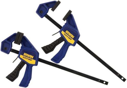 Packaged IRWIN micro bar clamps set