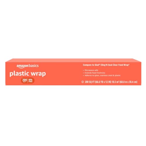 Basics 200 Sq Ft Plastic Food Wrap box