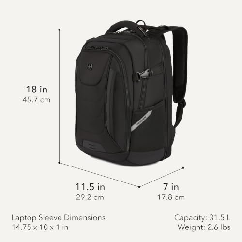 SwissGear 16-inch laptop compartment