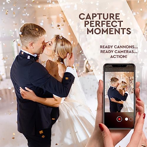 JAPJA Streamer Confetti Cannons instruction manual included