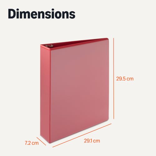 Side view of binder capacity