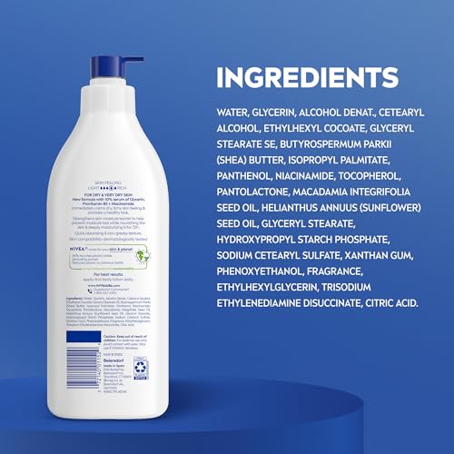 NIVEA Intense Healing Body Lotion packaging
