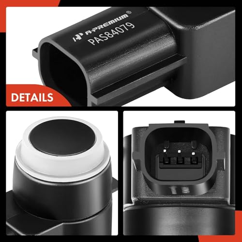Front facing automotive sensor component