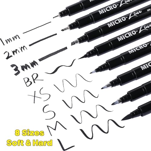 Close up of Dyvicl calligraphy pen nibs
