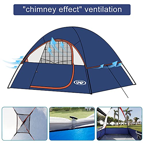 Side view of the UNP 2 person hiking tent