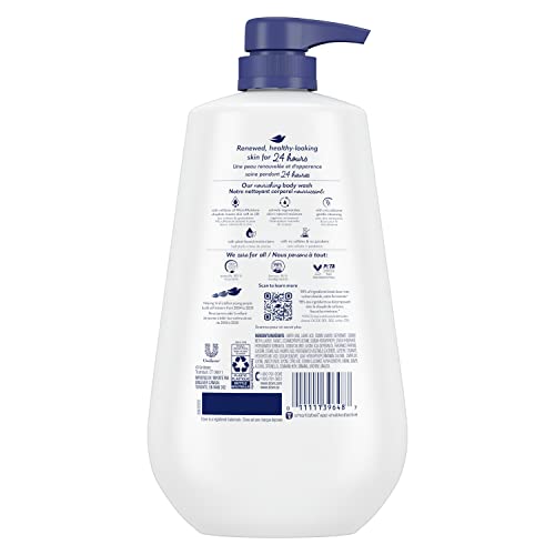 Dove body wash pump bottle detail