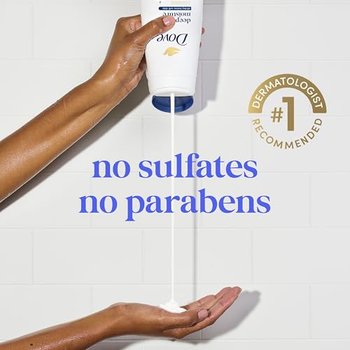 Dove body wash texture showcase