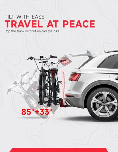 Folded Young Electric bike carrier