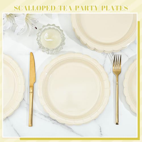 NatNarr plates arranged for a party setting