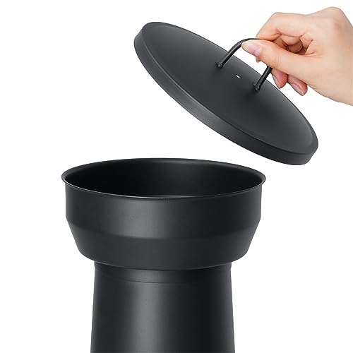 Chiminea air valve control detail