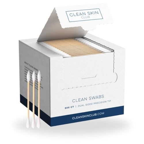 Clean Skin Club Clean Swabs 500 count box