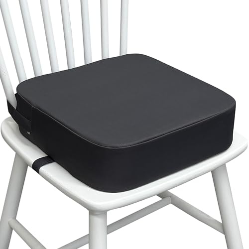 Acxseo Toddler Booster Seat dark grey front view