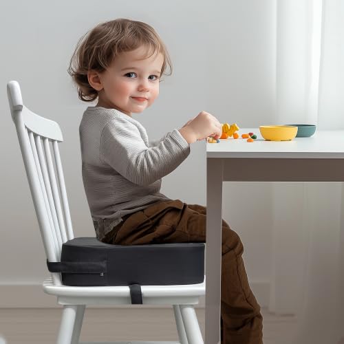 Acxseo booster seat folded for travel storage