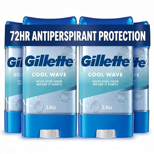Gillette Clinical Strength 4-pack front view