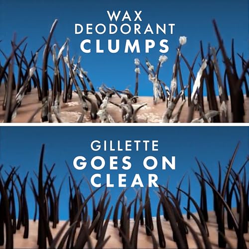 Four sticks of Gillette Cool Wave deodorant