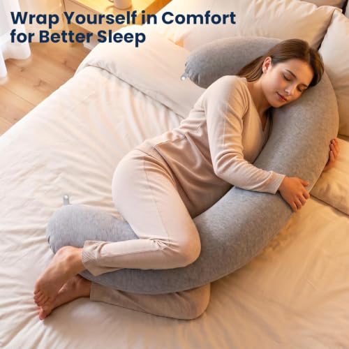 Multi-functional TranquilRelax body pillow in home setting