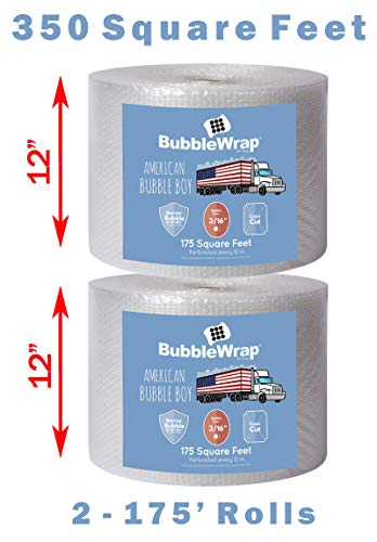 Perforated sections of American Bubble boy cushion