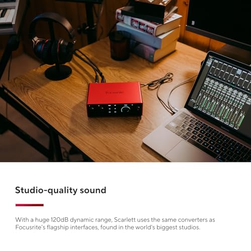 Focusrite Scarlett 4i4 packaging box