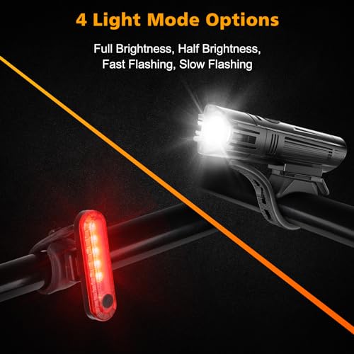 Close up of Ascher bike light controls