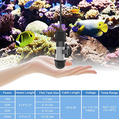 External temperature remote for hygger aquarium heater