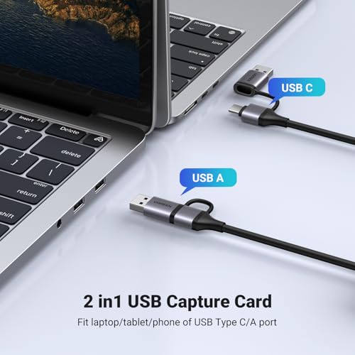 Packaging and contents of UGREEN capture card