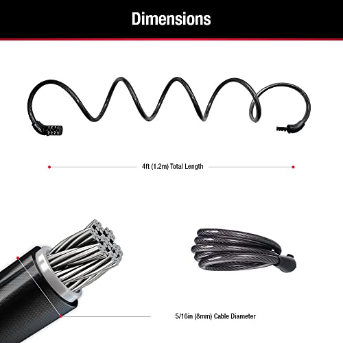 Master Lock portable bike lock