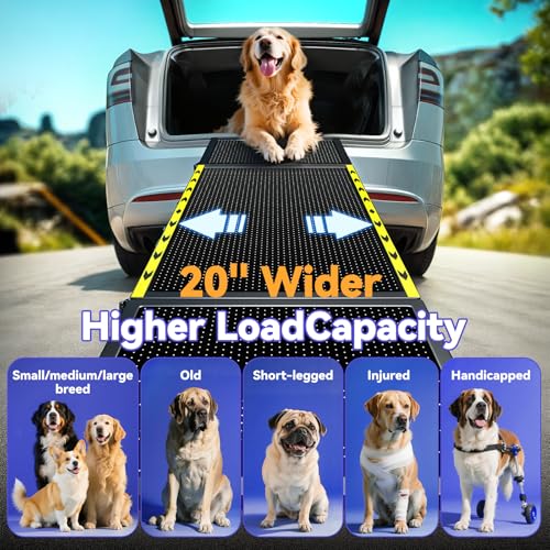 Extended Pawaboo pet ramp for car access