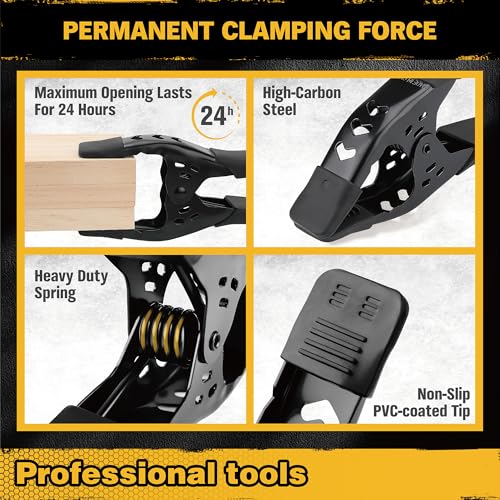 ELEAD clamp being used as a spreader tool