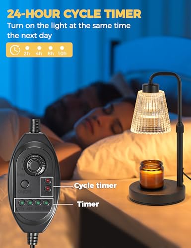 GODONLIF candle warmer in a living room setting
