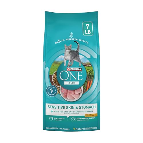 Purina ONE Sensitive Stomach 7 lb bag front