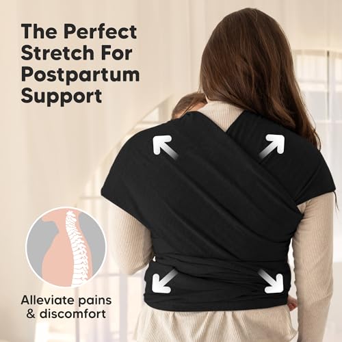 Person using KeaBabies wrap as nursing cover