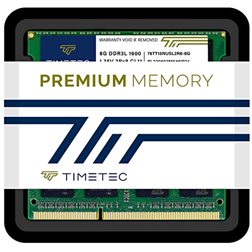 Pair of 8GB SODIMM modules side by side