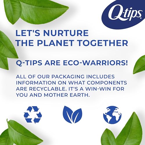 Back of Q-tips box details