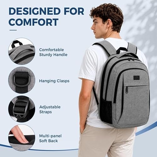 MATEIN travel backpack luggage strap feature