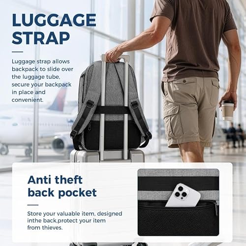 MATEIN computer bag interior storage space