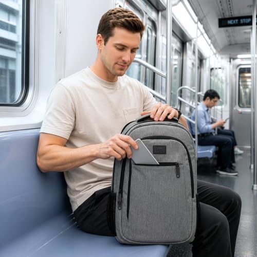 MATEIN anti-theft back pocket detail