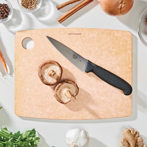 Close up of Epicurean paper composite cutting board surface