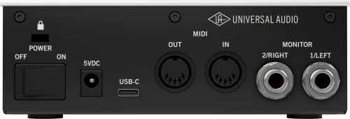 Universal Audio Volt 1 rear connection panel