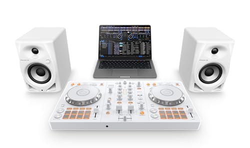 Pioneer DJ DDJ-FLX4 rear connection ports