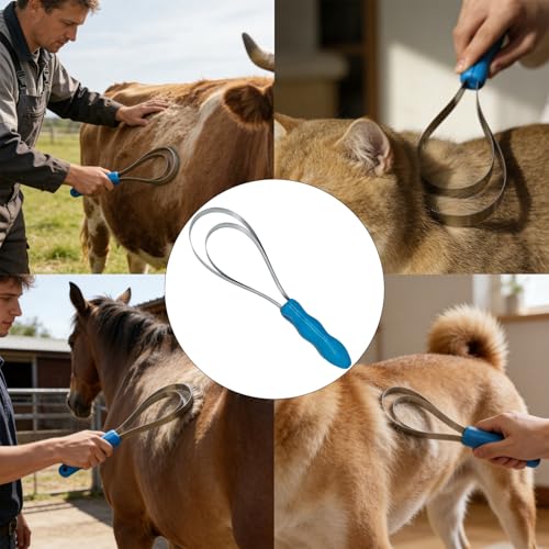 Youven D001 grooming tool held for precision work